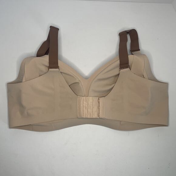 🍒 Momcozy V Jelly Strip Lift Busty Nursing Bra Breastfeed Comfort Oyster Pink XL - Picture 6 of 12